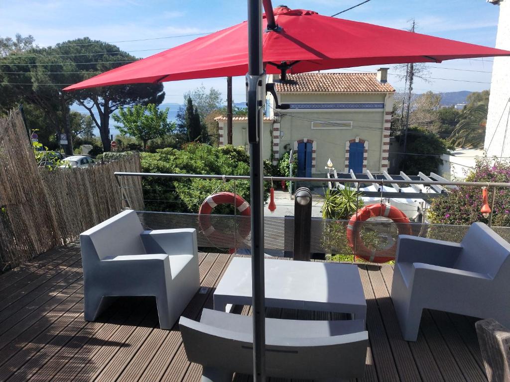 A 80 m de la superbe plage de la fossette, maison façon loft - 1