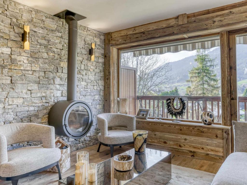 Appartement rénové 2 pièces, balcon, parking à Megève - FR-1-453-319 - 1