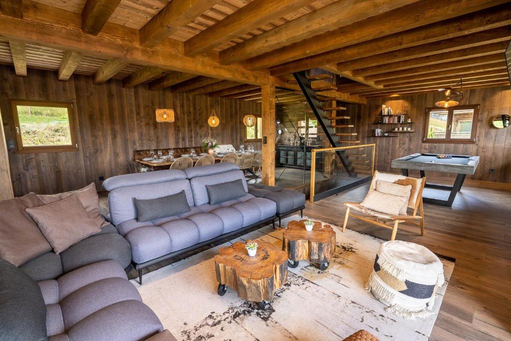 Perle Noire chalet dexception avec jacuzzi et saun - 5