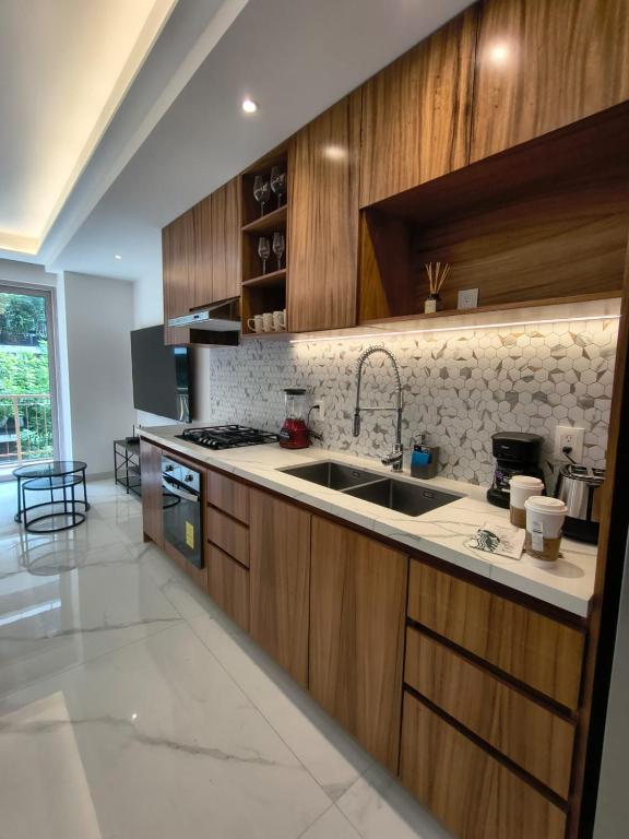 Departamento moderno con roof top en zona romantica 102 - 3