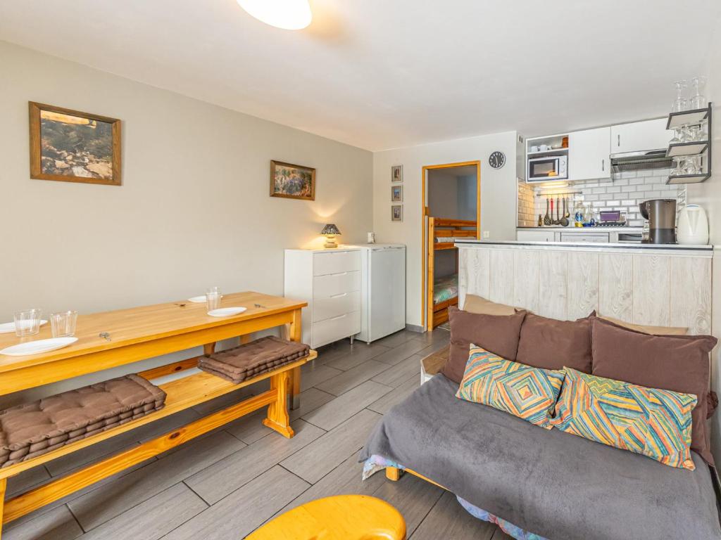Studio moderne pour 4 pers, balcon sud, proche piste, résidence Roc Rouge - 5