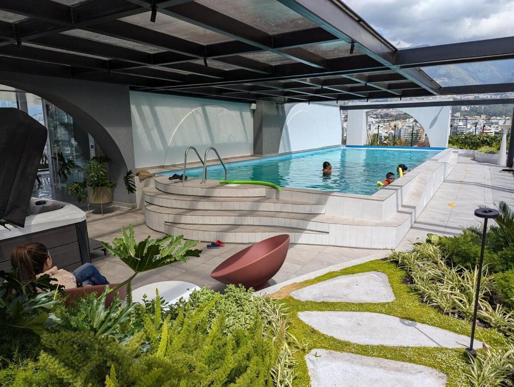Luxury Studio Corazón Financiero, Gym, Piscina & Rooftop - 3