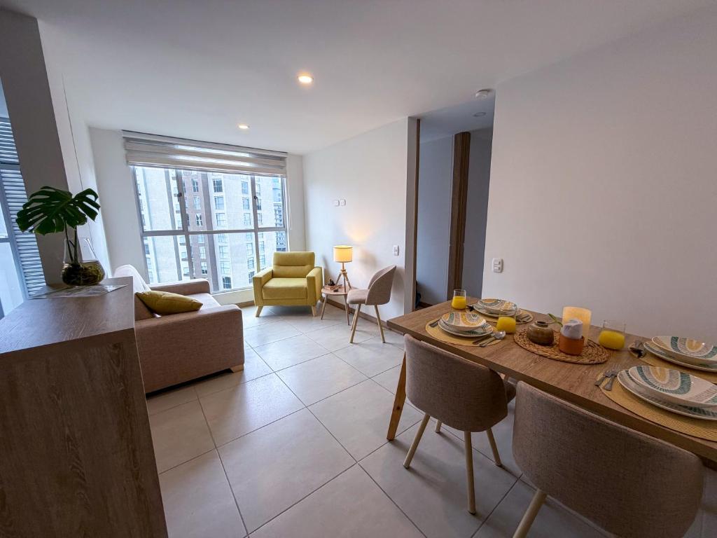 Apartamento moderno con parqueadero gimnasio piscina climatizada y coworking - Ubicación ideal cerca al cable - 3