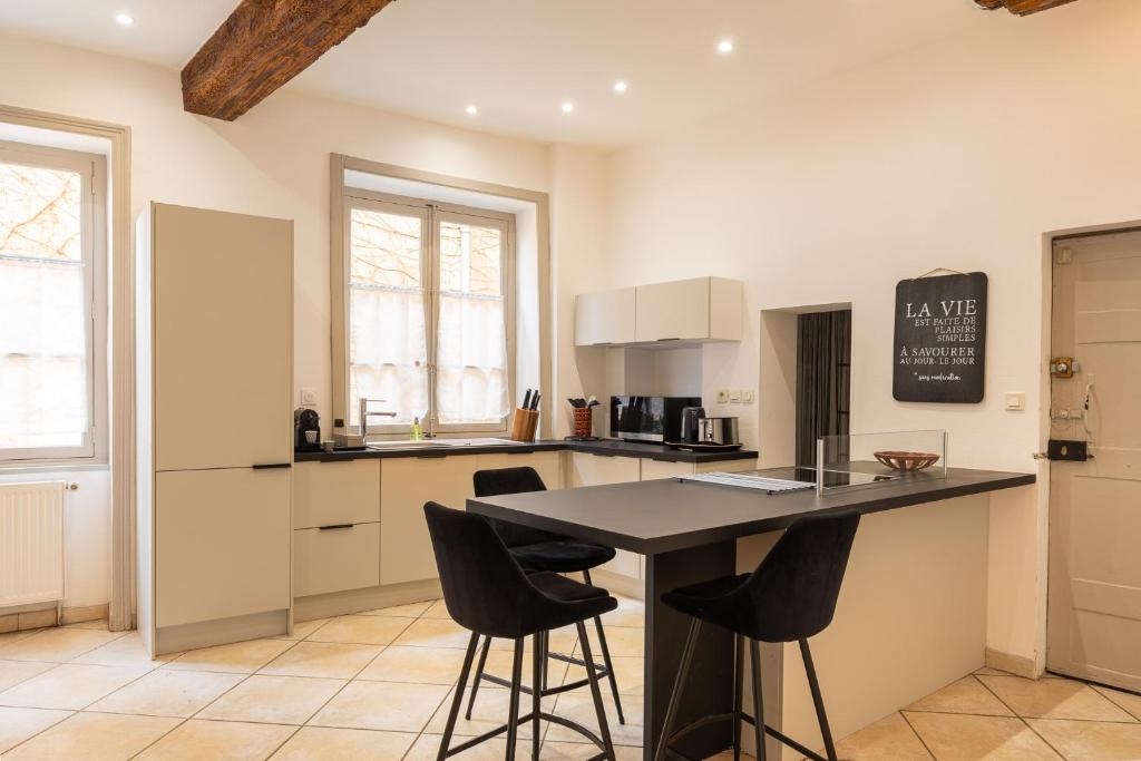 Duplex Jardin Privé et Vue sur le Vieux-Lyon - 4