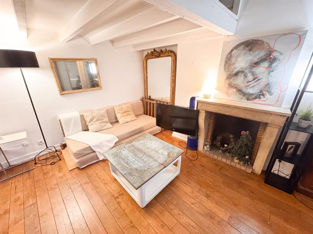 8 Historic Latin Quarter Flat Walk to Louvre & Metro - 5