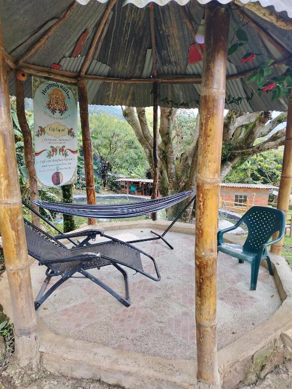 Café y sueños Cabaña Jacuzi externo - 2
