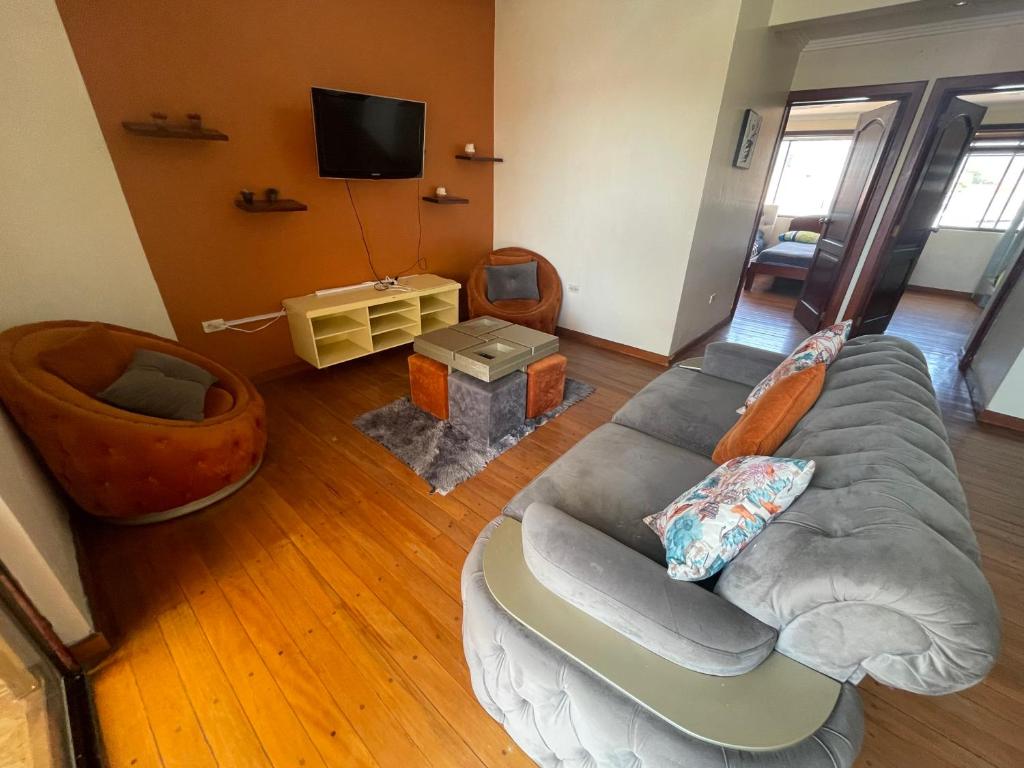 Departamento con terraza y dos dormitorios para 8 personas - 1