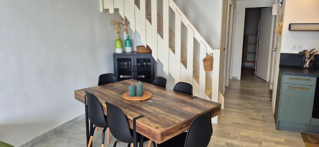 Agde Marine, T4 en duplex vue Centre Port avec parking - 5