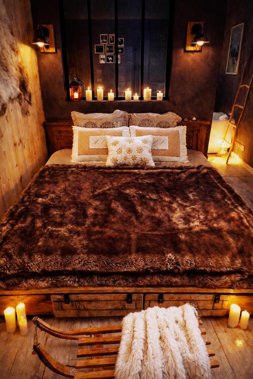 Le chalet romantique, SPA, Écran cinéma, Lit king size, day use, 10 min centre - 5