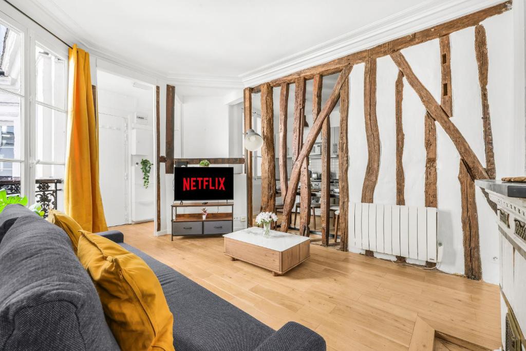 Quartier Musée du Louvre 6 - Studio Apartment with Netflix - 3