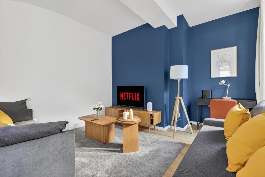Quartier Bastille Charonne 2 Bedroom Apartment with Netflix - 2