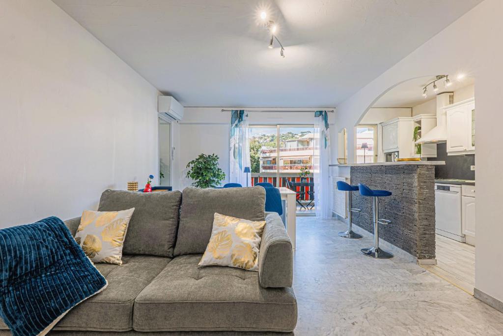 2 pièces 52m2 Clim Parking Terrasse Golfe-Juan - 5