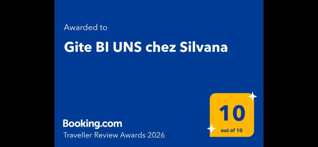 Gite BI UNS chez Silvana - 2