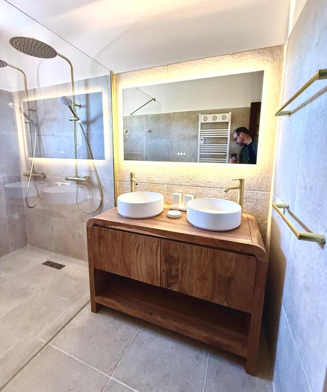 Entre Nice et Monaco grande Villa avec piscine privée 12 personnes - 4