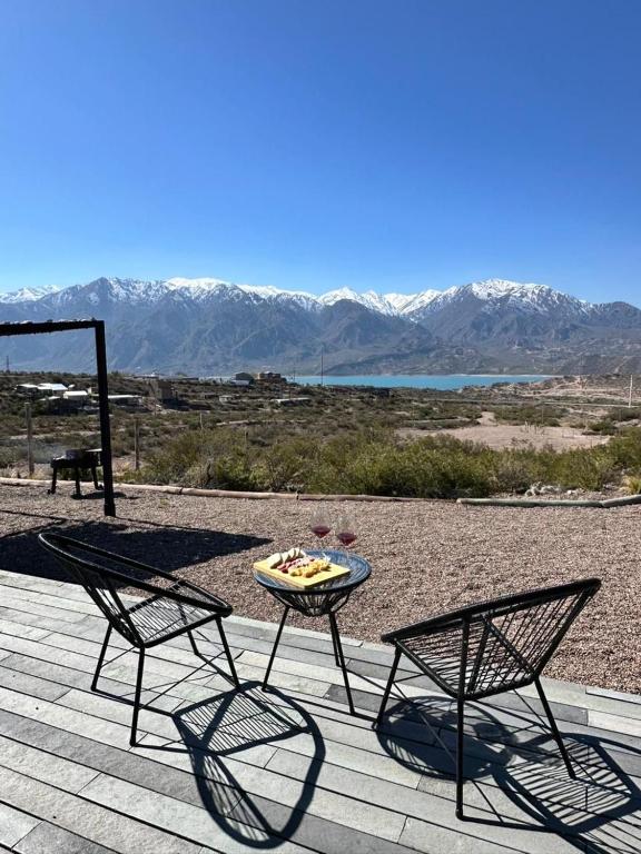 La Mira Lodge, con vista al dique potrerillos - 5