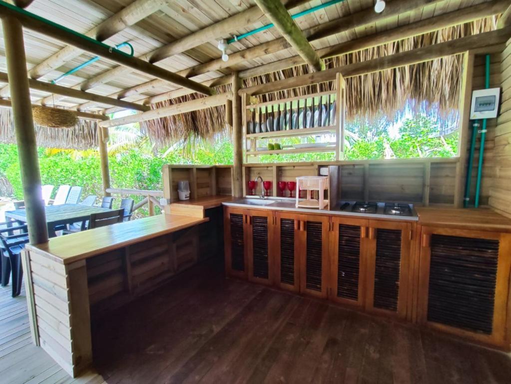 Cabaña de playa 6 personas con cocina y kiosko privado - 2
