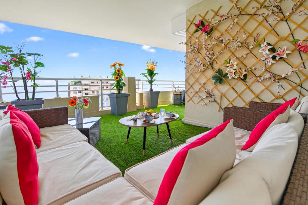 VILLA FLORENTINE II - Somptueux deux pièces MONACO - Vue mer - Parking - 5