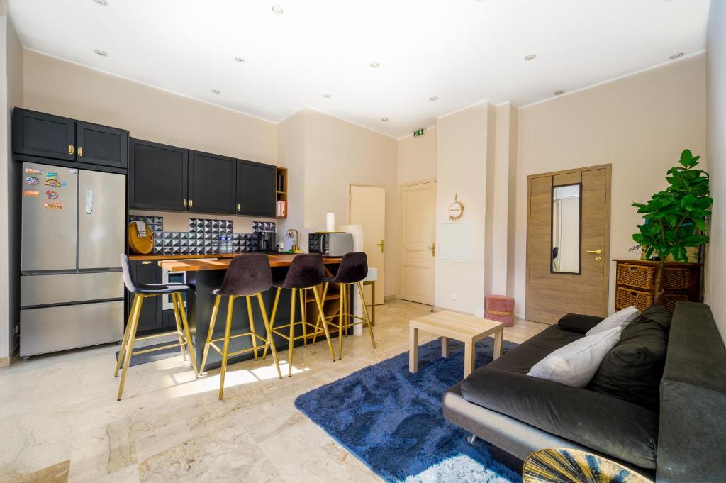 Cannes Center Apartment 5 min Palais AC Bright - 4