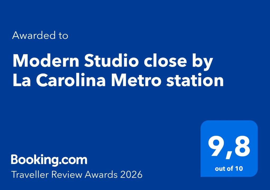 Modern Studio close by La Carolina Metro station - 4