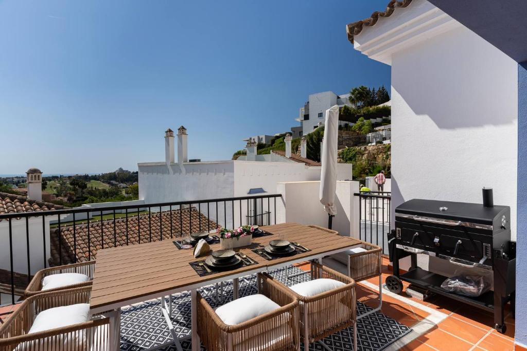 Modern Duplex with Jacuzzi, BBQ, Pool & Restaurant - Paraiso Pueblo 4 3 - 1