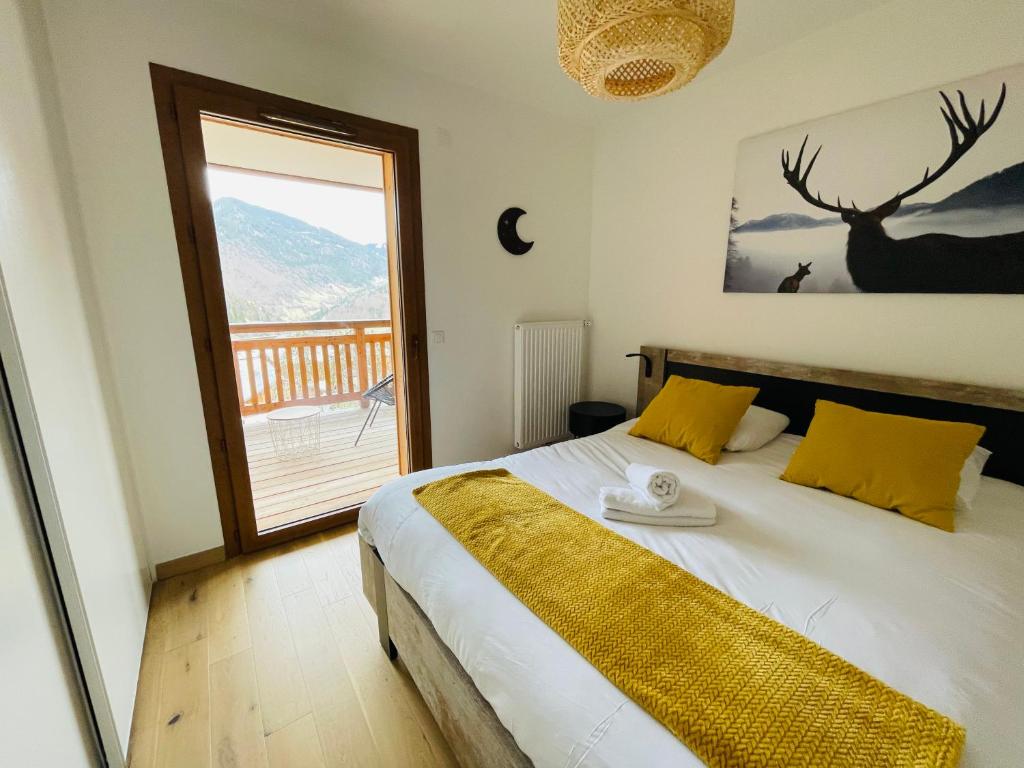 L'Eden Roc - Au pied des pistes, vue sur la vallée - 3
