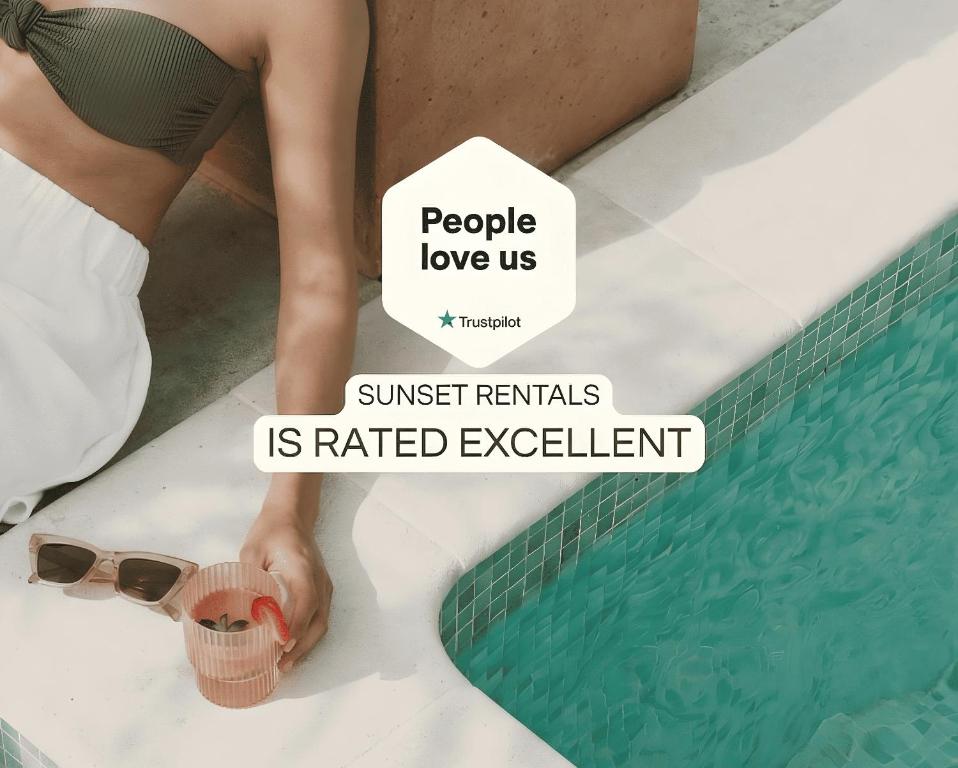 3º linea de Mar, BBQ + Patio + Piscina by Sunset Rentals (Atlas) - 5