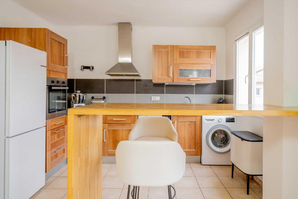 Warm Apartment a/c 2BR/4P - Saint-Tropez キッチン