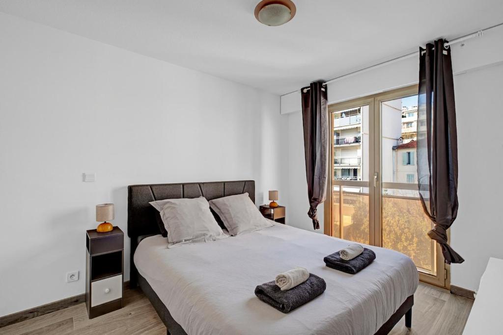 Juan-les-Pins Centre, Parking, terrasse, 1 chambre - 3