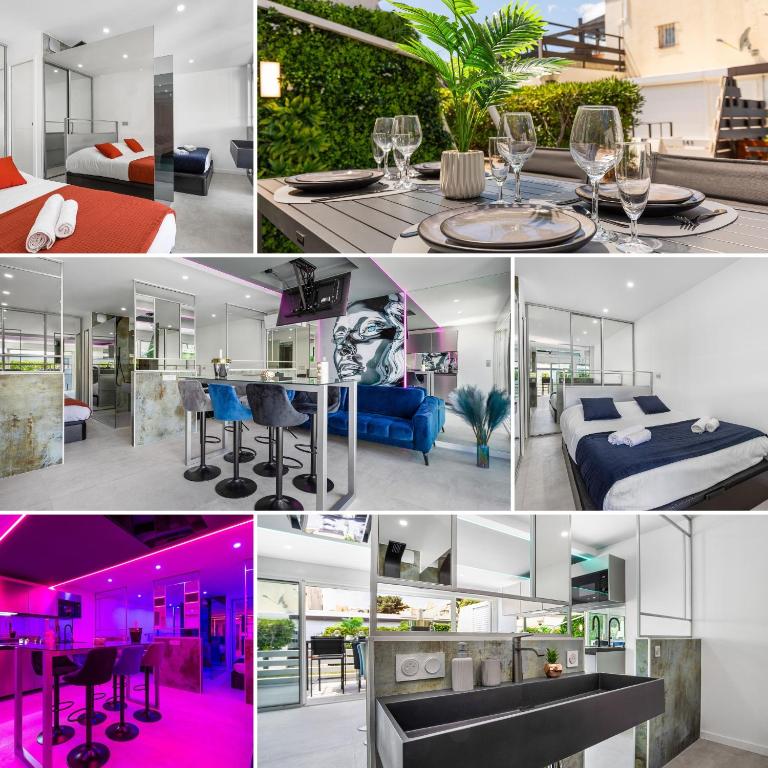 Double Game - Villa design luxe 4pers - Parking - Terrasse - Port Nature Village Naturiste - 2