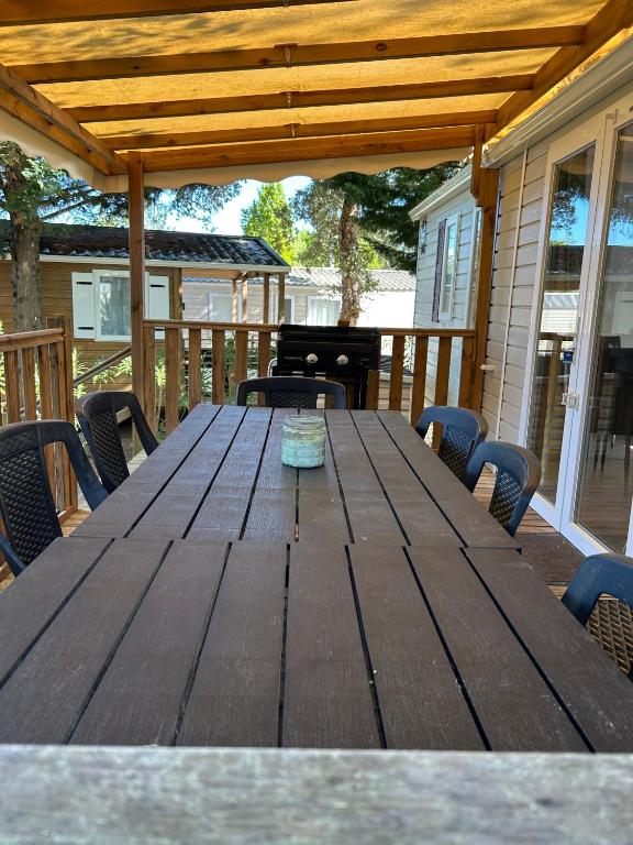 CS Lège-Cap-Ferret climatisé mobil-home 8 personnes avec Vayny - 4