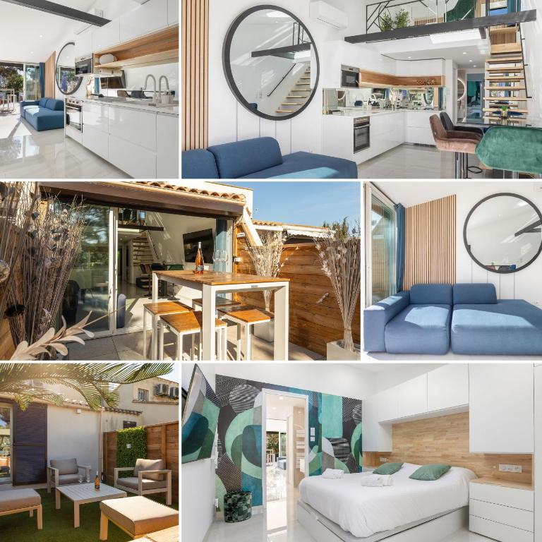 Greenwood - Villa design 2 chambres terrasses Heliovillage - Village Naturiste - 2