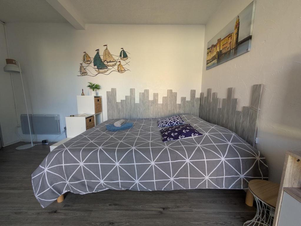 Studio cosy Résidence St Elme avec parking et WIFI à 5min de la plage - 2