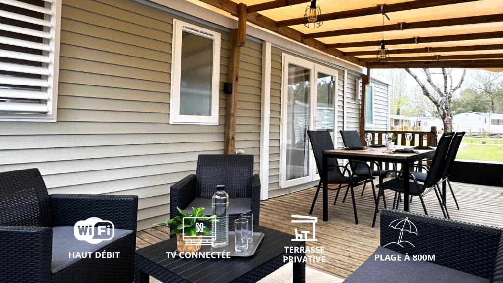 Mobile-home moderne Capbreton - Plage à 800m - 1