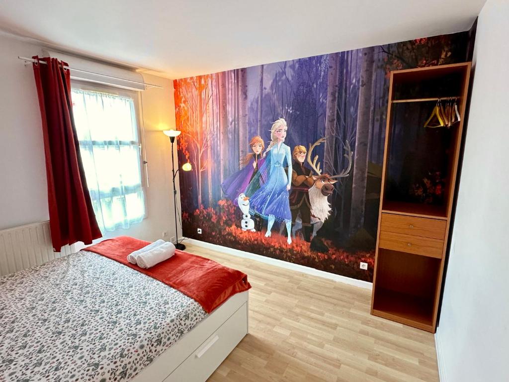 Duplex Le G - Reine des neiges 10 min Disney Paris - 1