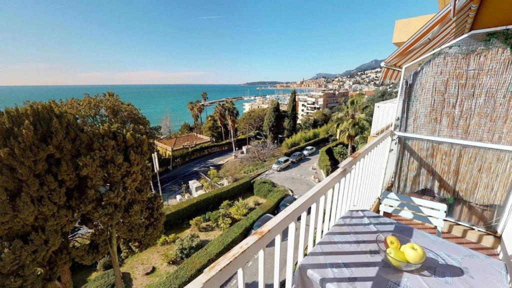 57VM - 2P avec vue mer balcons et parking - 1