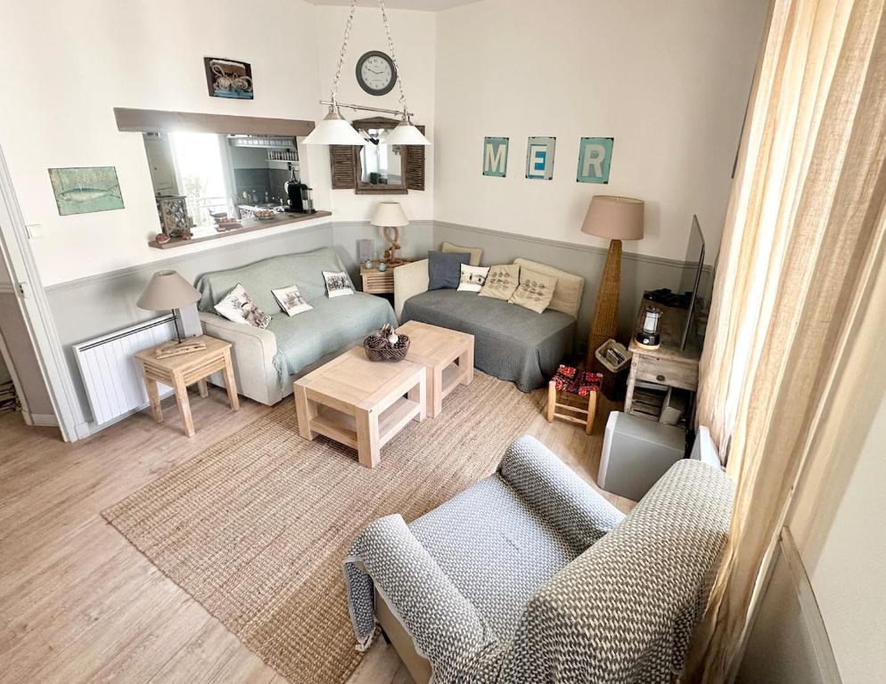 Apprt Cosy à 50m Plage & Remblai - 8 pers - 3