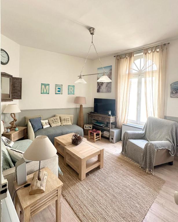 Apprt Cosy à 50m Plage & Remblai - 8 pers - 2