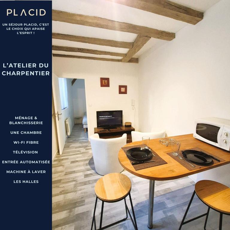 L'Atelier du Charpentier - T2 - Wifi - TV - 1