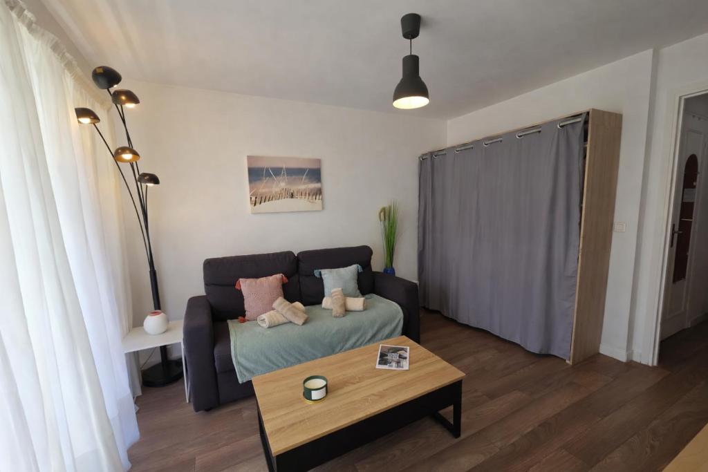 Coeur de Juan - Studio, 4P, PK, AC, centre & plage - 2