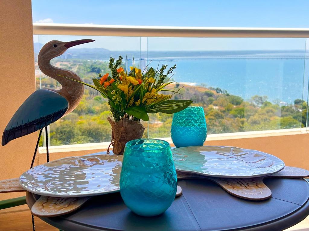 Apartamento Frente al mar Santa Marta con balcón piscina y WiFi - 1