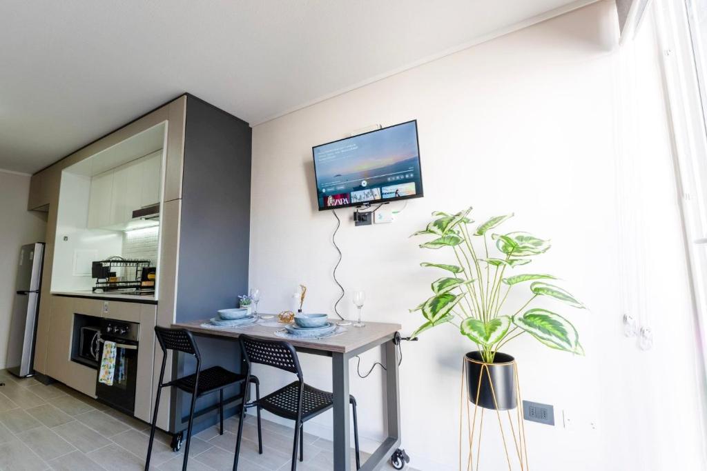 VR - Deptos nuevos full equipados - Metro Sta Isabel y Sta Lucia - Cowork - Azotea - 3