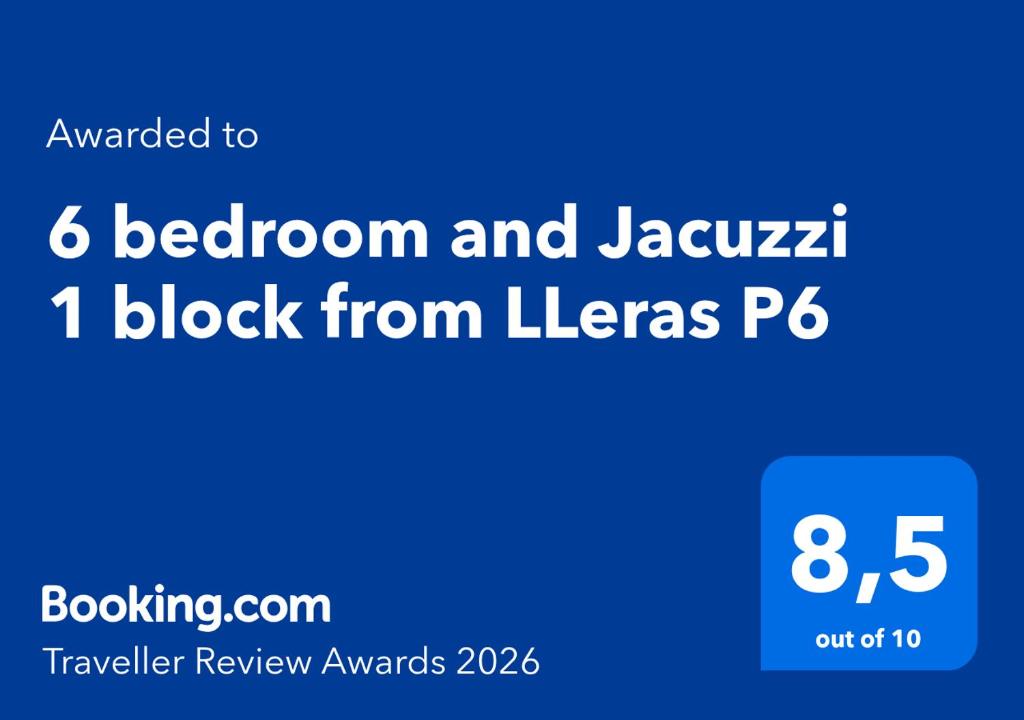 6 bedroom and Jacuzzi 1 block from LLeras P6 - 5
