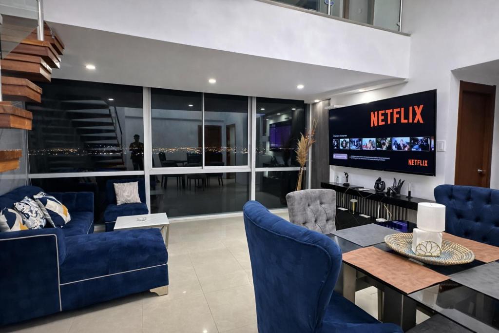 Exclusivo loft dúplex en piso 15 con vista panorámica al río en Guayaquil, 2 habitaciones y cocina equipada - 5