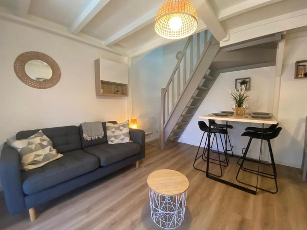 Villa rénovée à 2 pas de la plage - 4 pers. - FR-1-413-269 - 1