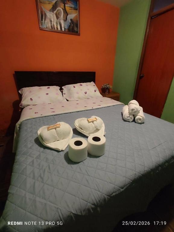 Hotel Cruz del Condor sky terrace - Plaza de armas Cabanaconde - 2