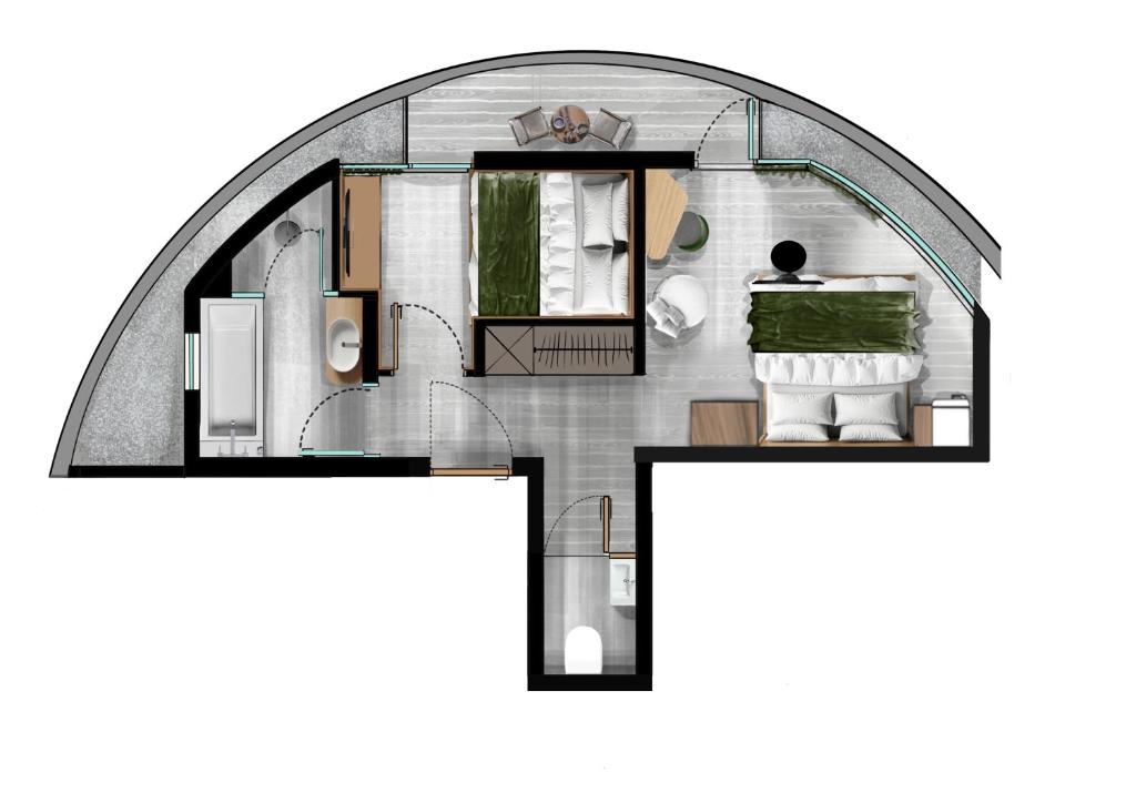 間取り図（客室）
