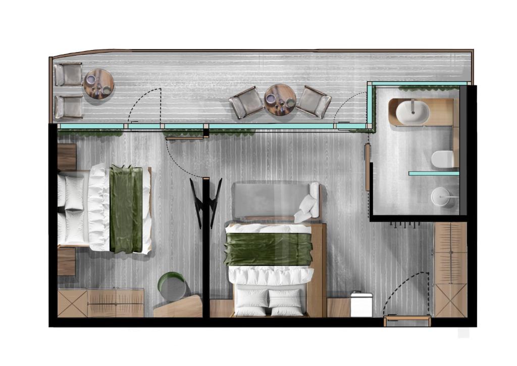 間取り図（客室）