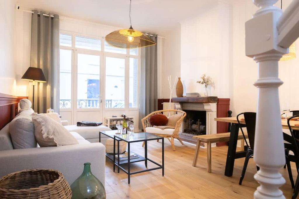 Villa Berckoise - Vue mer - 30M plage - 8 pers - 2