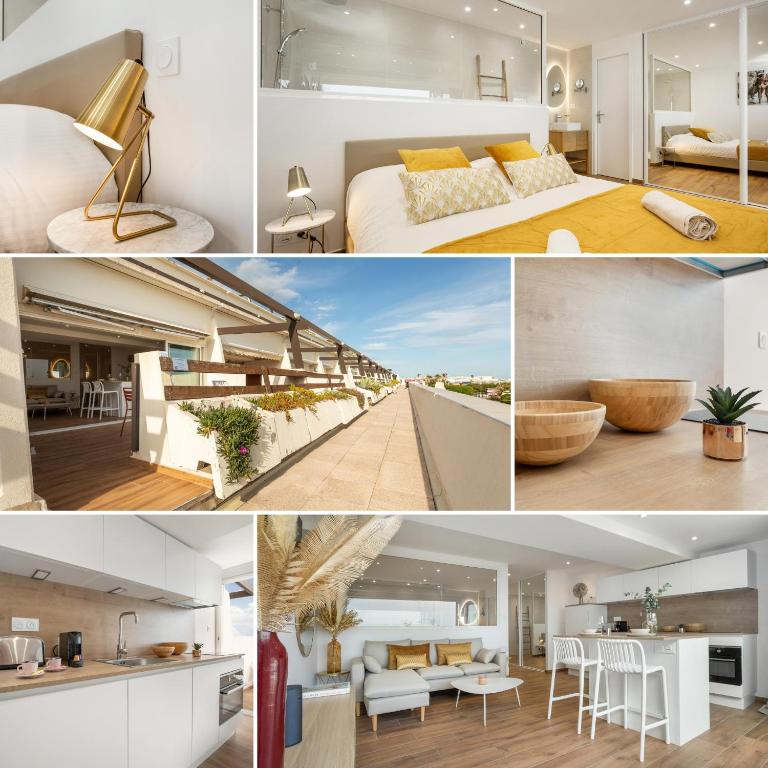 Le Sauvage - Appartement luxe - coursive - terrasse - parking - Village Naturiste - 2