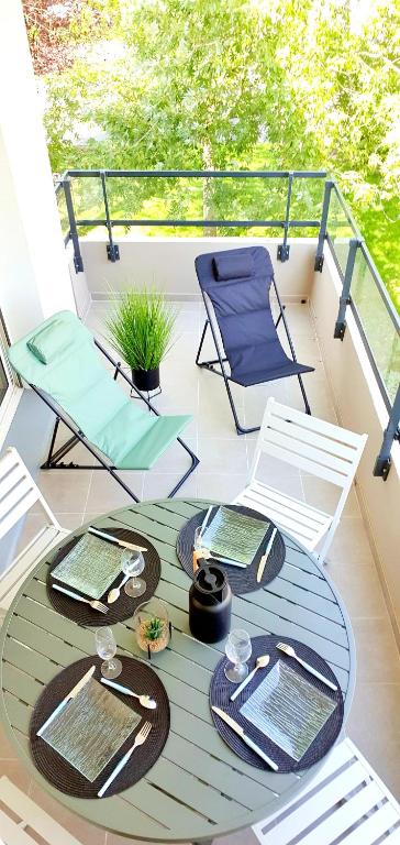 Vannes quartier idéal - proche port balcon 4 pers - 4